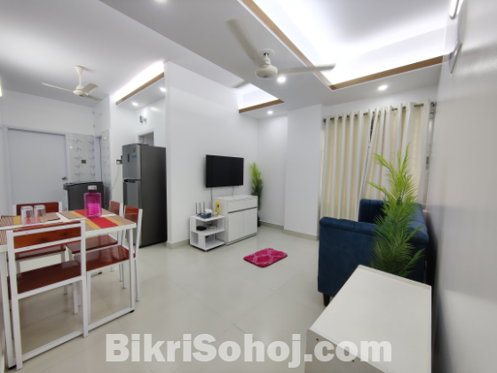 Furnished 2BHK Serviced Apartment RENT in Bashundhara R/A